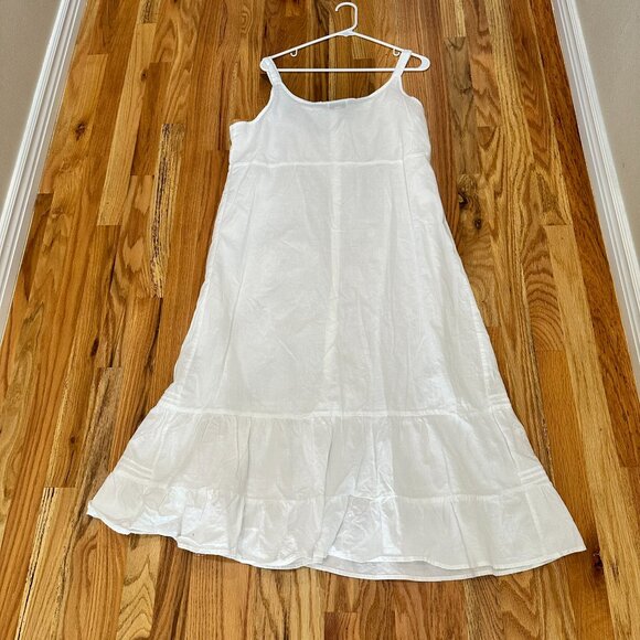 The 1 for U, Cotton Dress button up front sleeveless halter top from UK, US Sz L - Picture 2 of 5